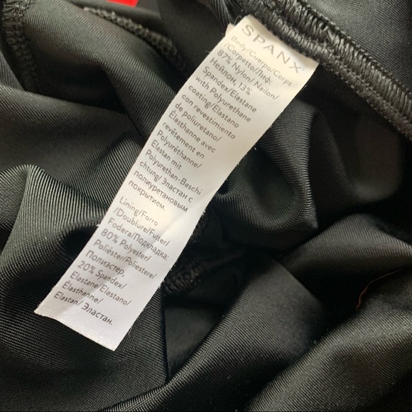 Spanx Faux Leather Black Leggings small - Picture 5 of 5